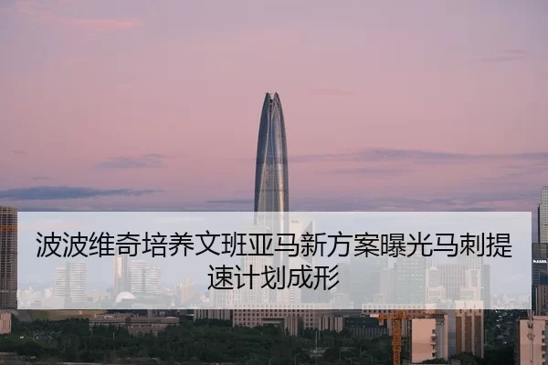 波波维奇培养文班亚马新方案曝光马刺提速计划成形